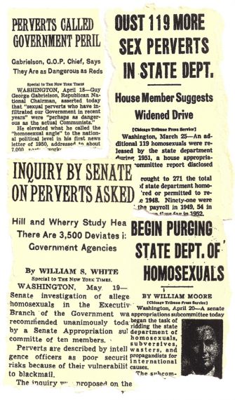 Gay Rights: The Cold War, the Lavender Scare, and Robert Cutler’s Story