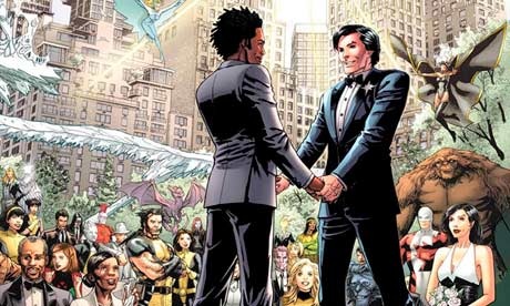 Entertainment : X-Man Northstar Proposes To His Man