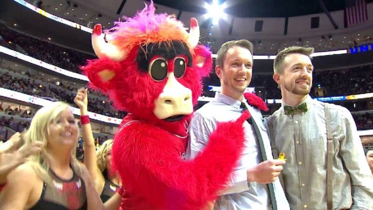 Watch This : Gay Couple Gets Engaged at Bulls Game