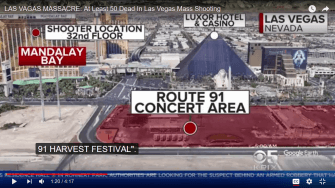 News: Over 50 Dead, 400 Wounded at Las Vegas Shooting