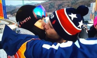 Sports: Gus Kenworthy and Boyfriend Matthew Wilkas Share Historic Olympic Kiss